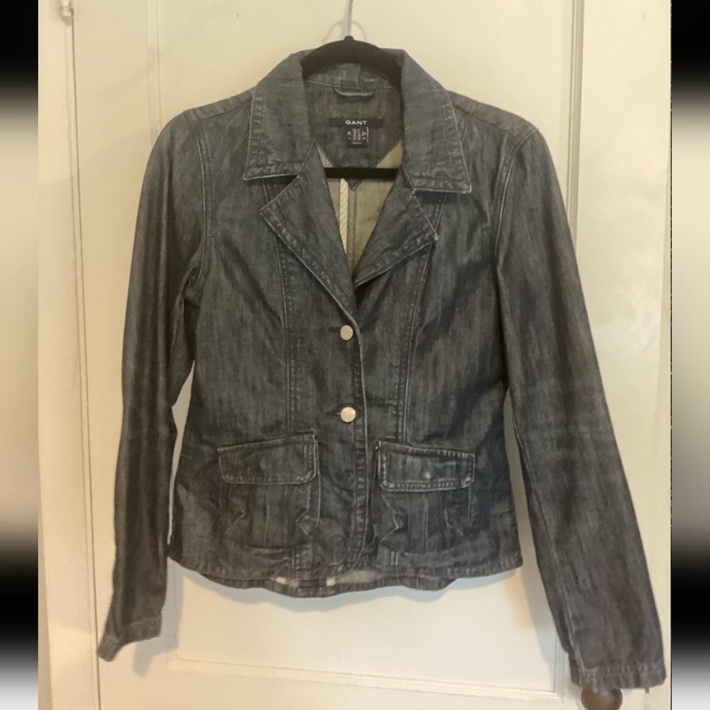 Gant jean jacket blazer size 8
